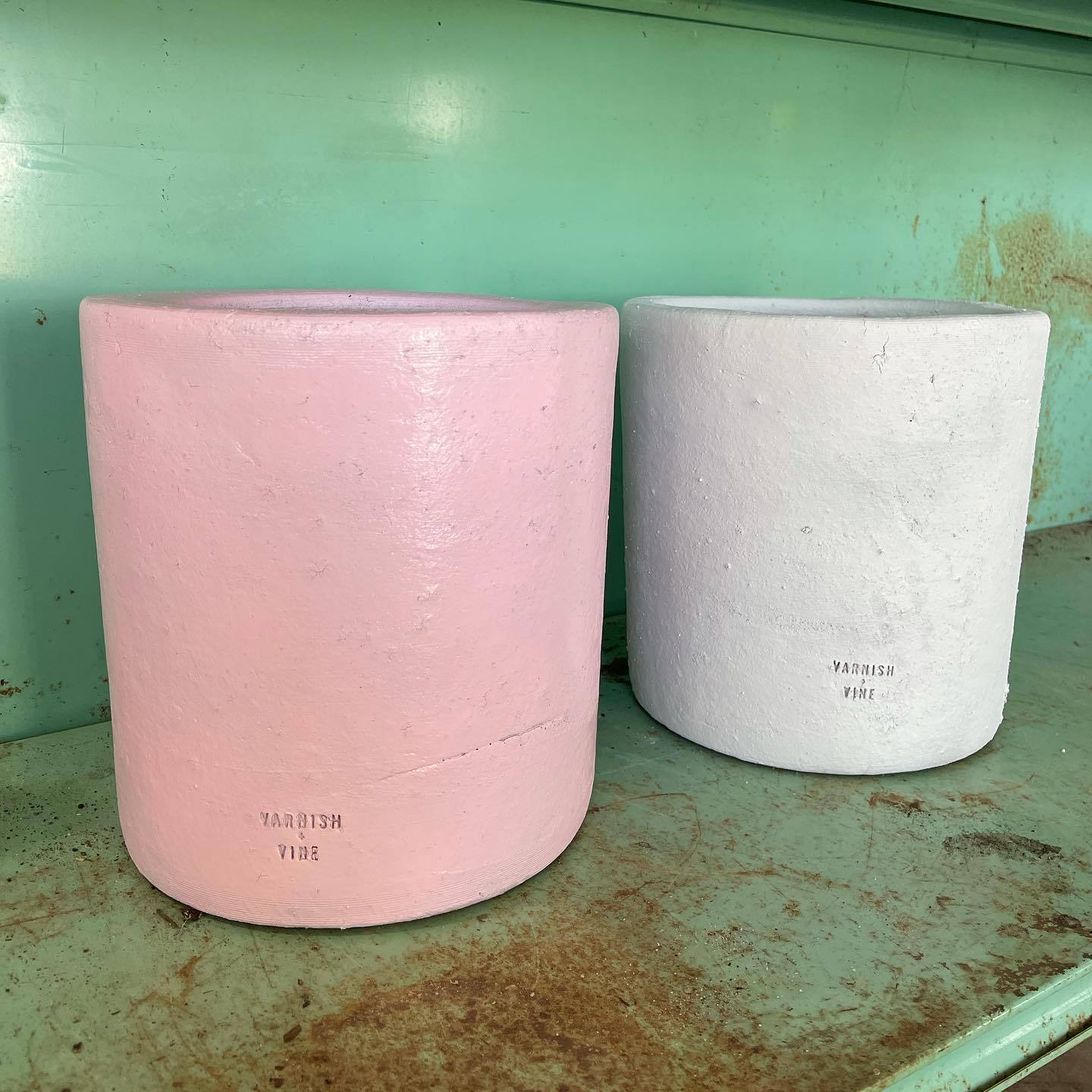 Our first run of pink from the factory w - Varnish + Vine