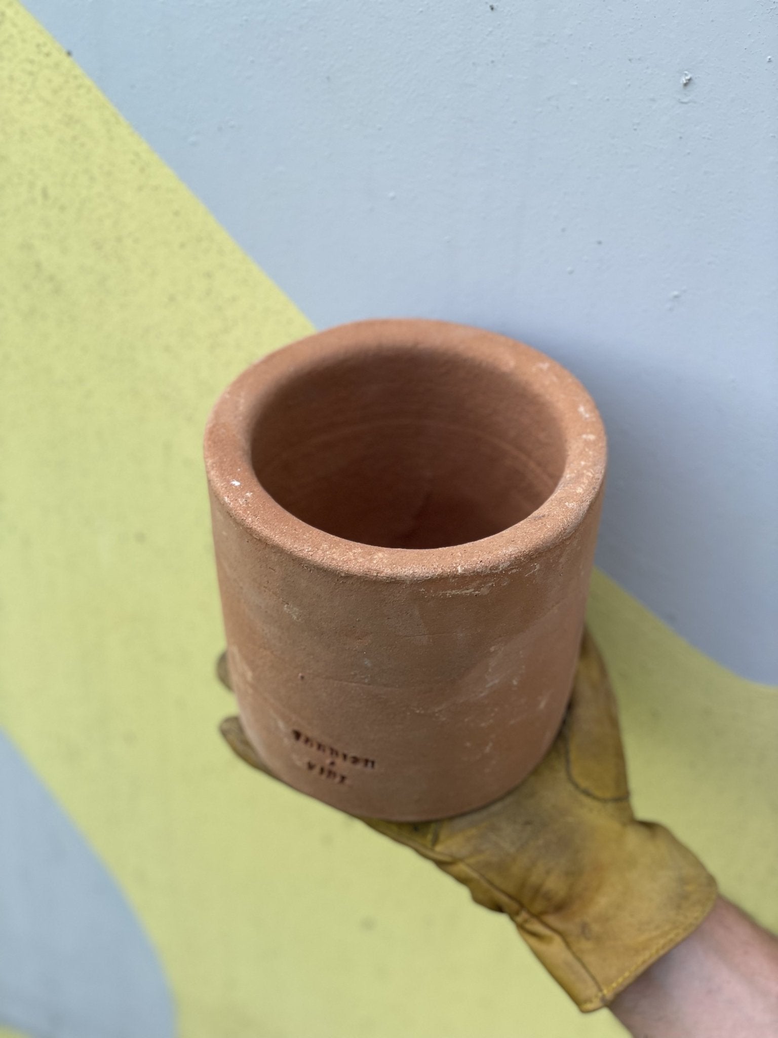 Handmade Clay Pot - pot - Pot-4-C - Varnish + Vine - 2