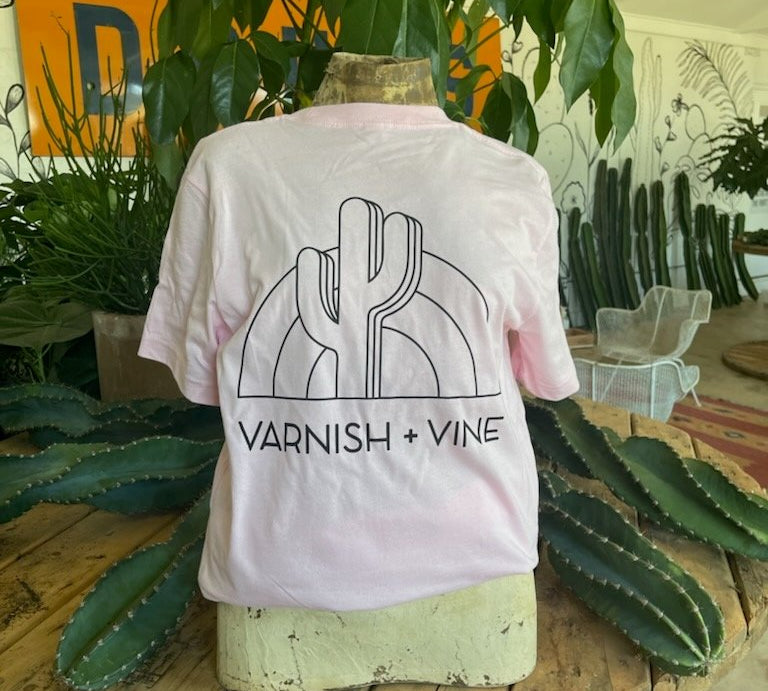 Varnish and Vine T-Shirt - T-Shirt - Shirt-Pink-1 - Varnish + Vine - 1